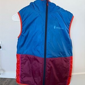 Cotopaxi Blue Logo Shell Vest